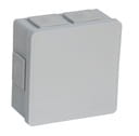 Puszka n/t hermetyczna pusta 86x86x40mm IP55 szara